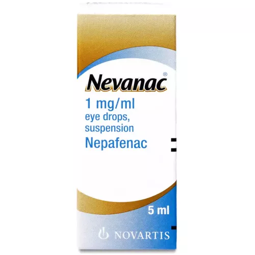Nevanac eye drops 1 mg/1 ml 5 ml