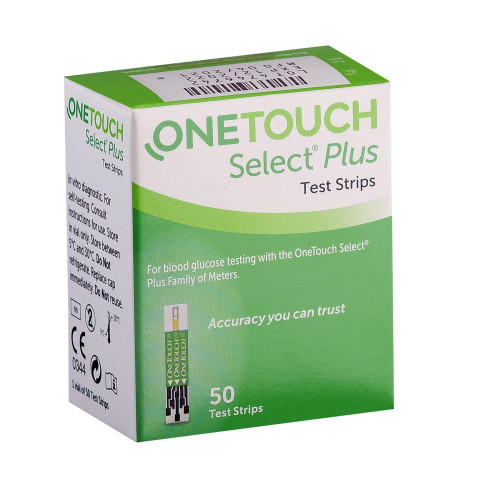 One Touch Select Plus 50 Strips