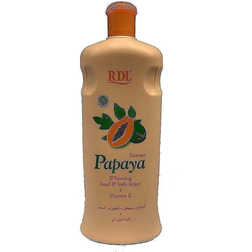 Papaya Extract Whitening Lotion for Hand and Body, 600 ml