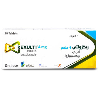 Pharmacy: Rexulti (Brand for Brexpiprazole, Oral Tablet)