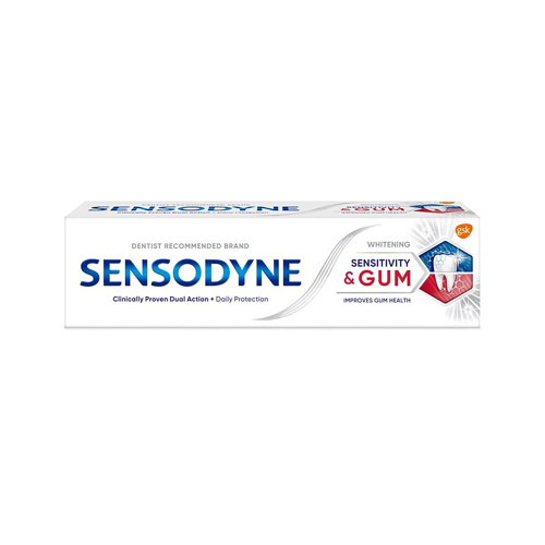 Sensodyne toothpaste for sensitivity and gums whitening 75 ml