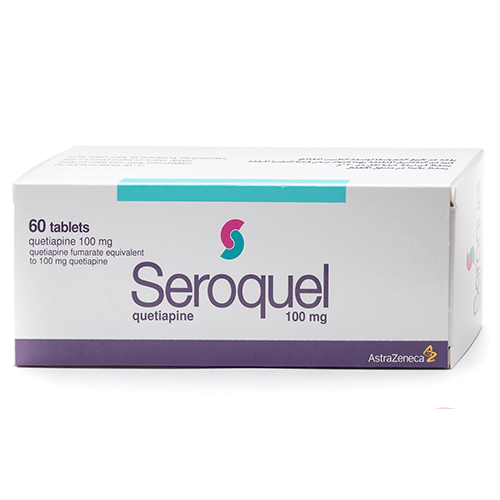 Seroquel 100mg 60 Tablets