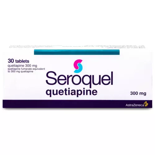 Seroquel 300 mg 30 tablets