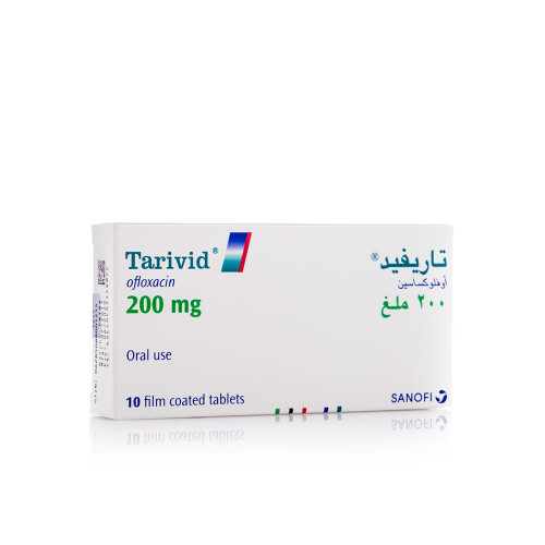 Tarivid 200 mg 10 tablets