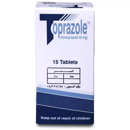 Toprazole 40 mg Tablet 15pcs