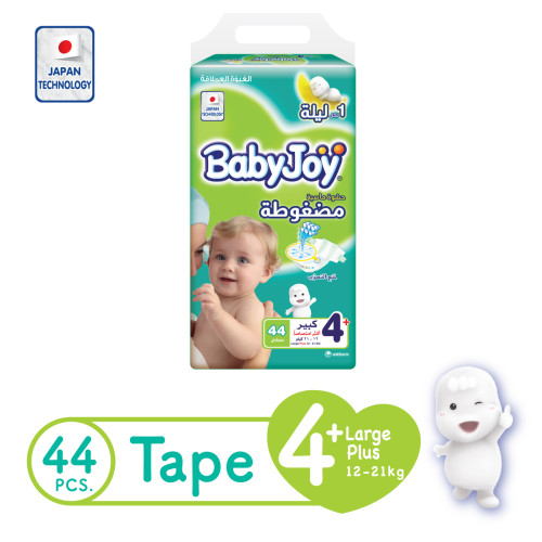 Baby Joy Size 4+ Jumbo Pack - 44 Pcs