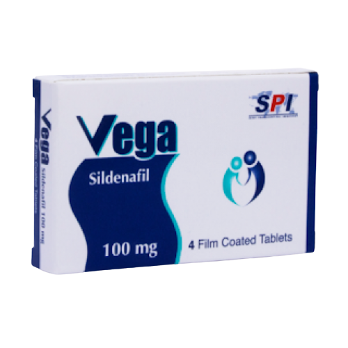 Vega 100 mg 4 tablets