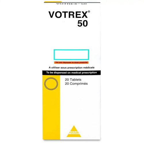 Votrex 50 mg 20 Tablets
