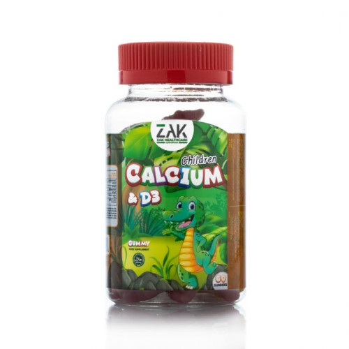 ZAK Calcium and Vitamin D Candy 60 tablets