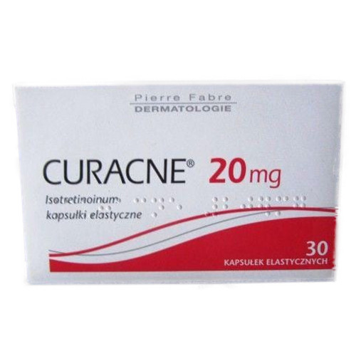 Curacne 20 mg 30 capsules