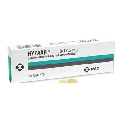 Hyzaar 50 / 12.5mg - 28 Tablets