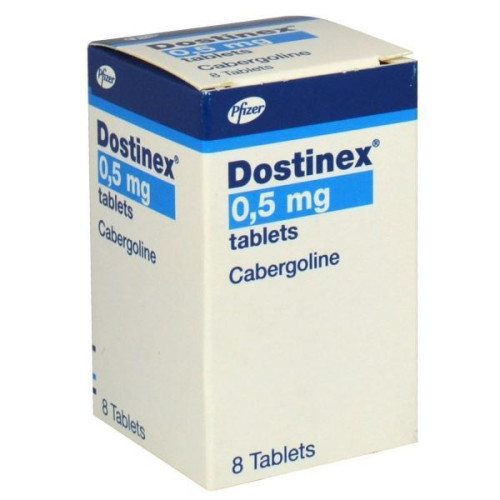 DOSTINEX 0.5MG  8 TAB