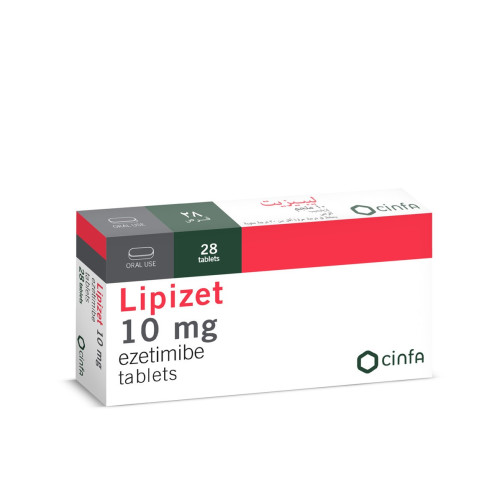 Lipizet 10 mg 28 tablets