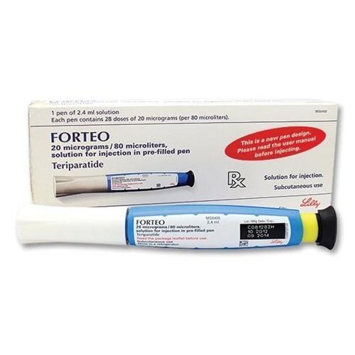 فورتيو 20 ميكروجرام / 80 ميكروليتر قلم للحقن لعلاج هشاشة العظام 2.4 مل