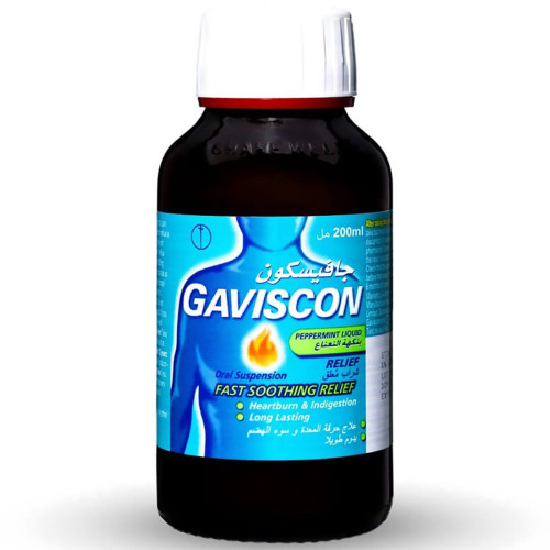 Gaviscon peppermint susp 200 ml