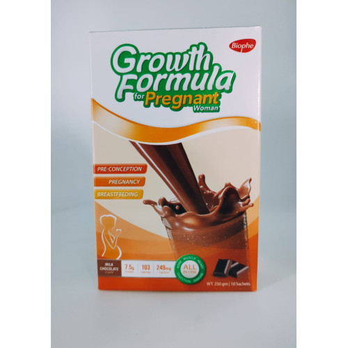 growth formula pregnant 10 sachet Chocolate flavor