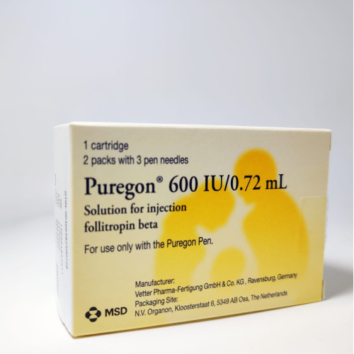 Puregon injection 600 IU / 0.72 ml