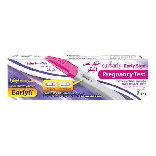 surearly early sign pregnancy test